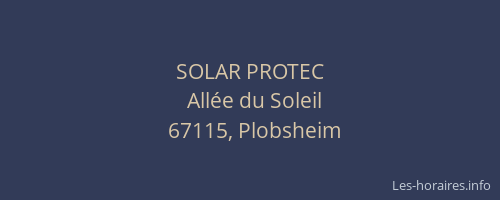 SOLAR PROTEC
