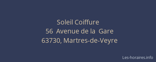 Soleil Coiffure