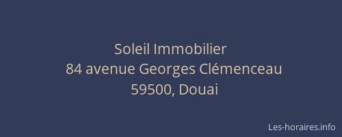 Soleil Immobilier