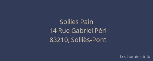 Sollies Pain