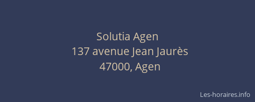 Solutia Agen