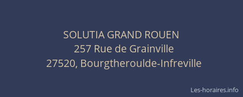 SOLUTIA GRAND ROUEN