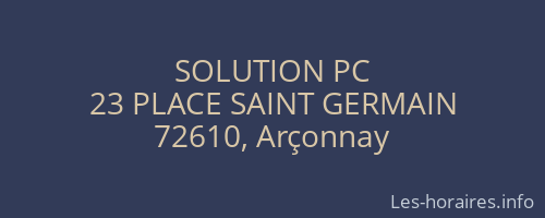 SOLUTION PC