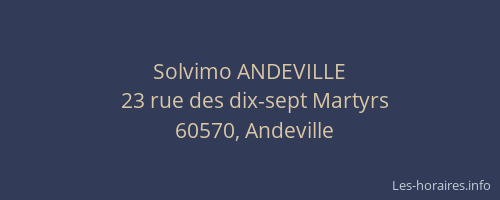 Solvimo ANDEVILLE