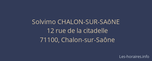 Solvimo CHALON-SUR-SAôNE