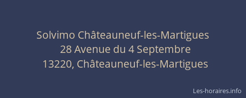 Solvimo Châteauneuf-les-Martigues