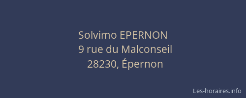 Solvimo EPERNON