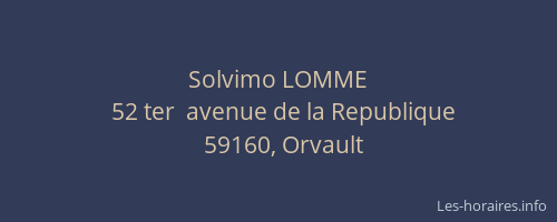 Solvimo LOMME
