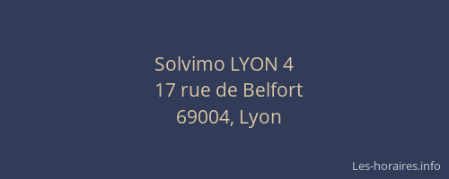 Solvimo LYON 4