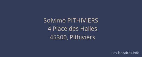 Solvimo PITHIVIERS