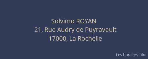 Solvimo ROYAN