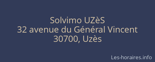 Solvimo UZèS