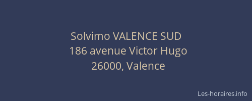 Solvimo VALENCE SUD