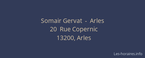 Somair Gervat  -  Arles