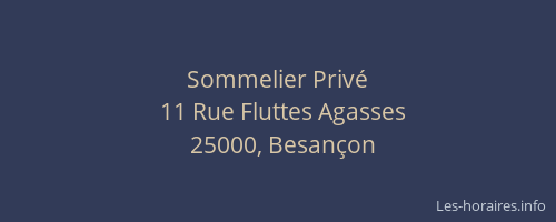 Sommelier Privé