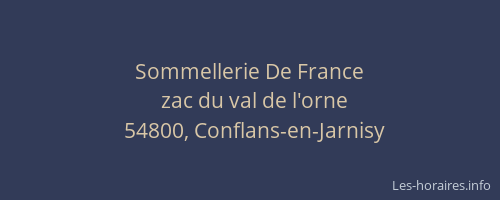 Sommellerie De France