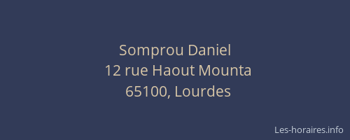 Somprou Daniel