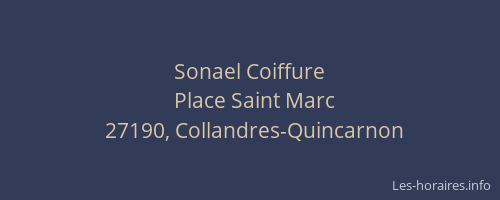 Sonael Coiffure