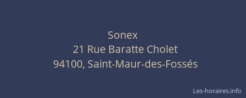 Sonex