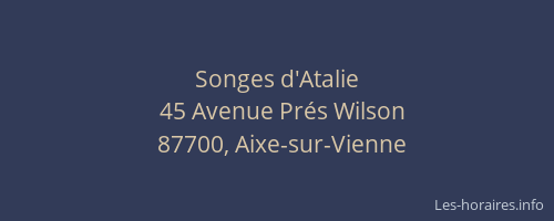 Songes d'Atalie