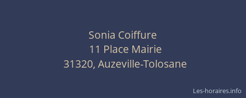 Sonia Coiffure