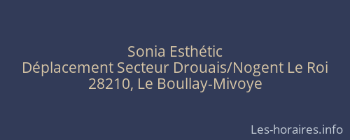 Sonia Esthétic