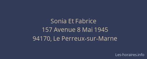 Sonia Et Fabrice
