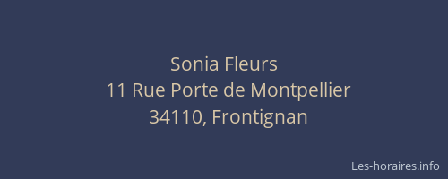 Sonia Fleurs