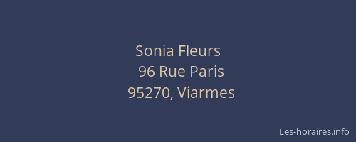 Sonia Fleurs