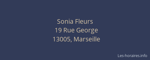 Sonia Fleurs