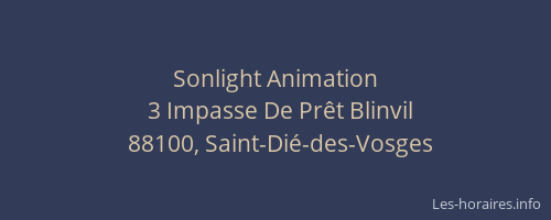 Sonlight Animation