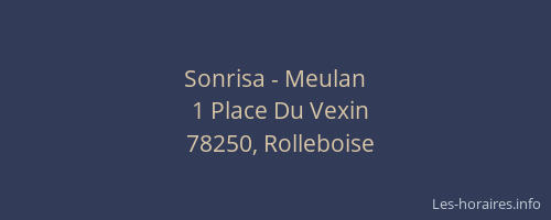 Sonrisa - Meulan