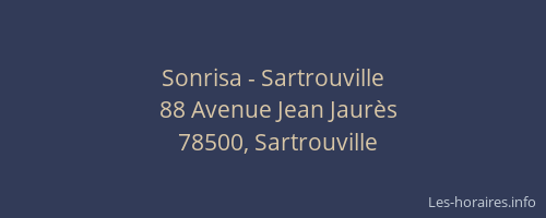 Sonrisa - Sartrouville