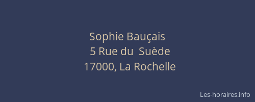 Sophie Bauçais