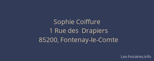 Sophie Coiffure