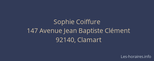 Sophie Coiffure