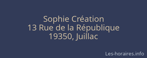 Sophie Création