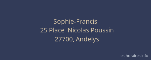 Sophie-Francis