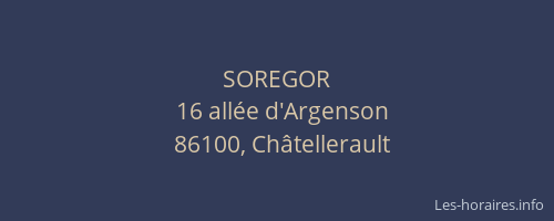SOREGOR