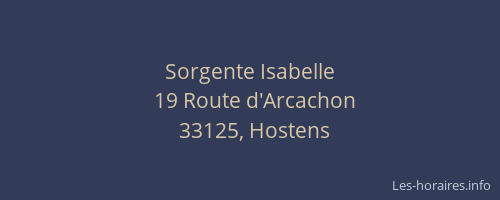 Sorgente Isabelle