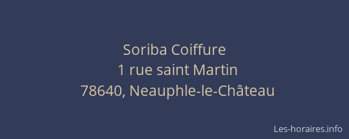 Soriba Coiffure