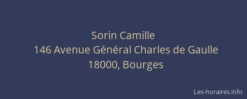 Sorin Camille