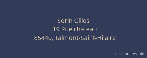 Sorin Gilles