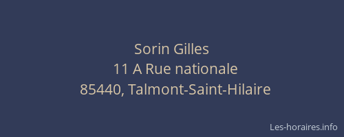 Sorin Gilles