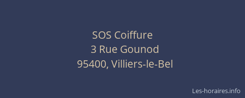 SOS Coiffure