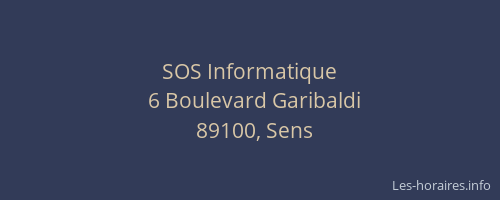 SOS Informatique