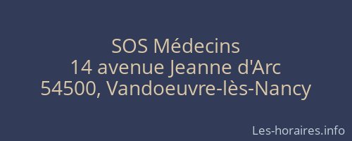 SOS Médecins