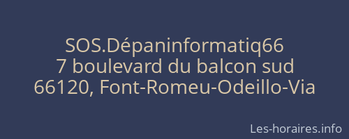 SOS.Dépaninformatiq66