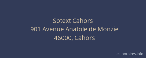 Sotext Cahors