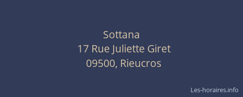 Sottana